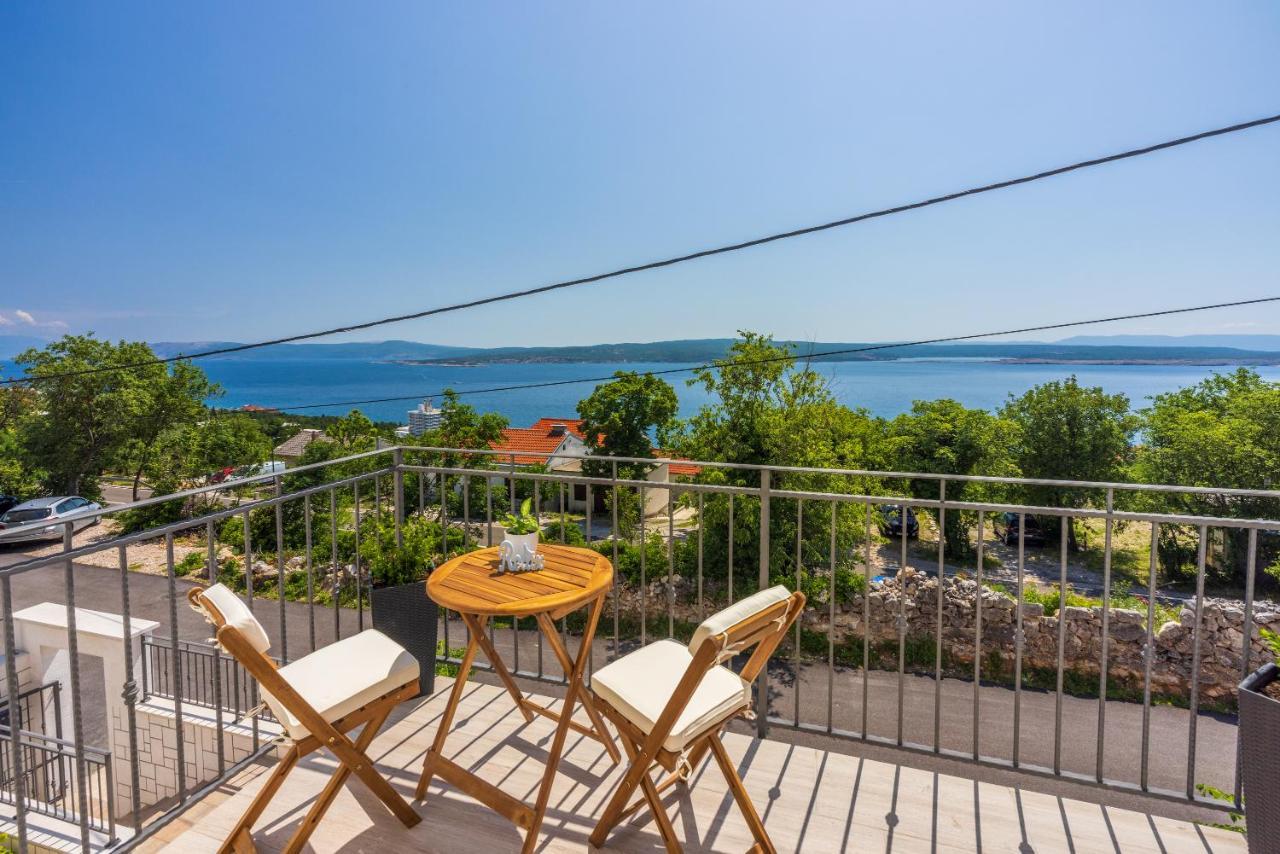 Villa Antani With Heated Pool, Sauna & Jacuzzi Crikvenica Kültér fotó