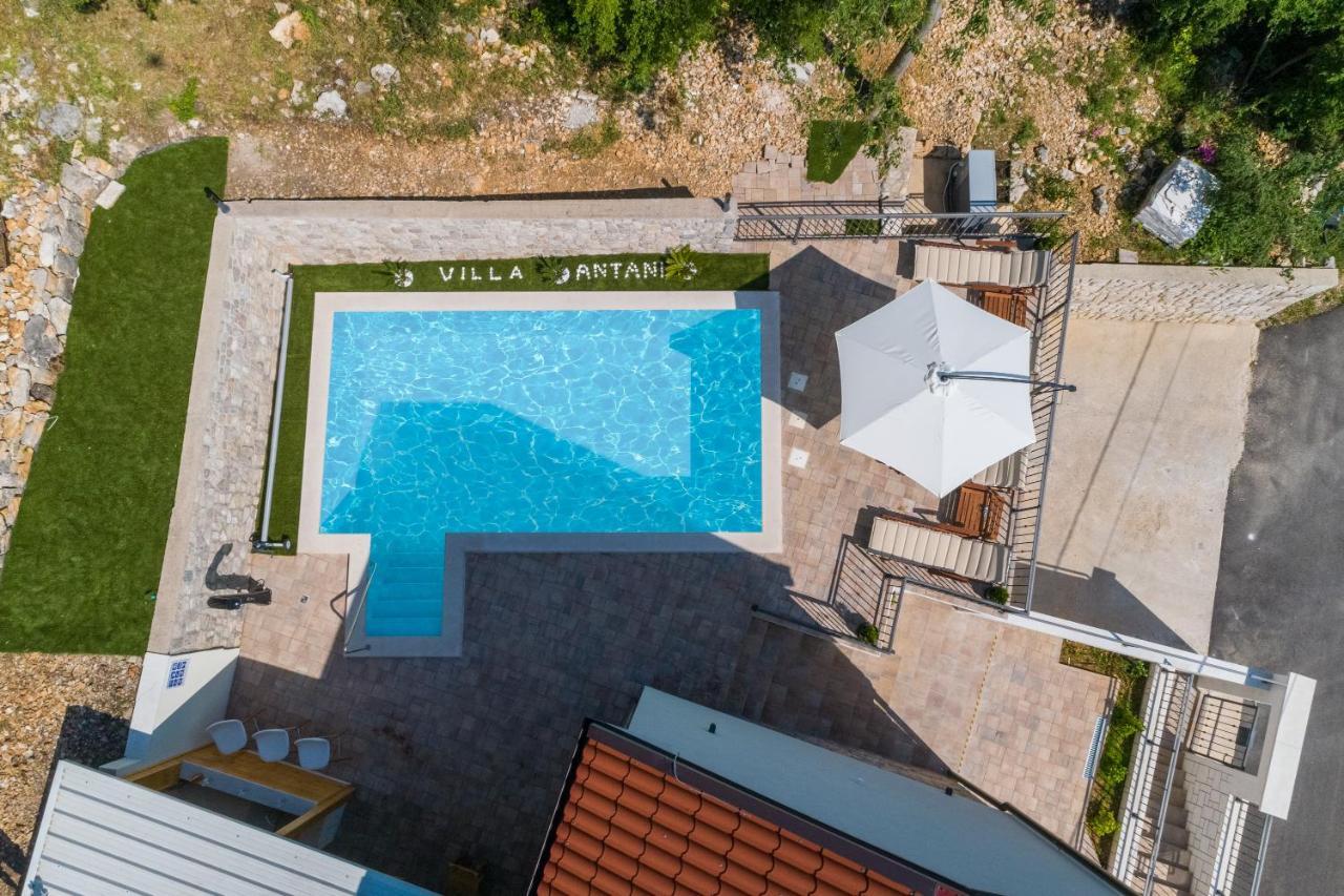 Villa Antani With Heated Pool, Sauna & Jacuzzi Crikvenica Kültér fotó